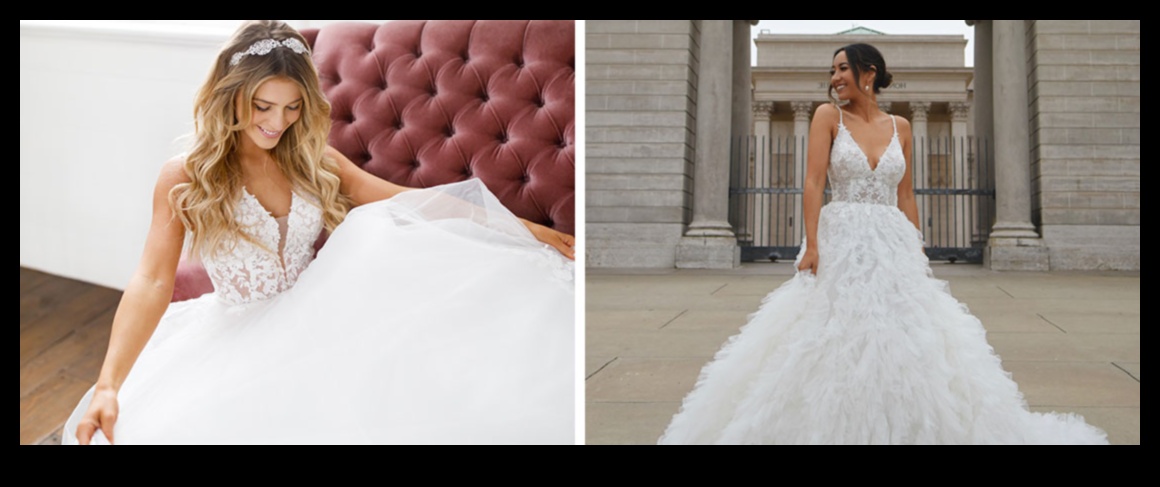 Magical Moments: Princess-Worthy Wedding Dress Bliss