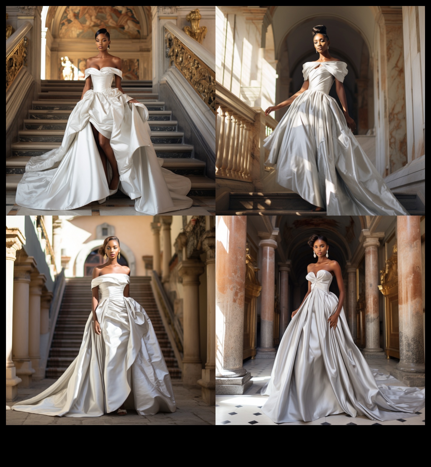A Symphony of Silk: Bridal Attire's Finest Creations