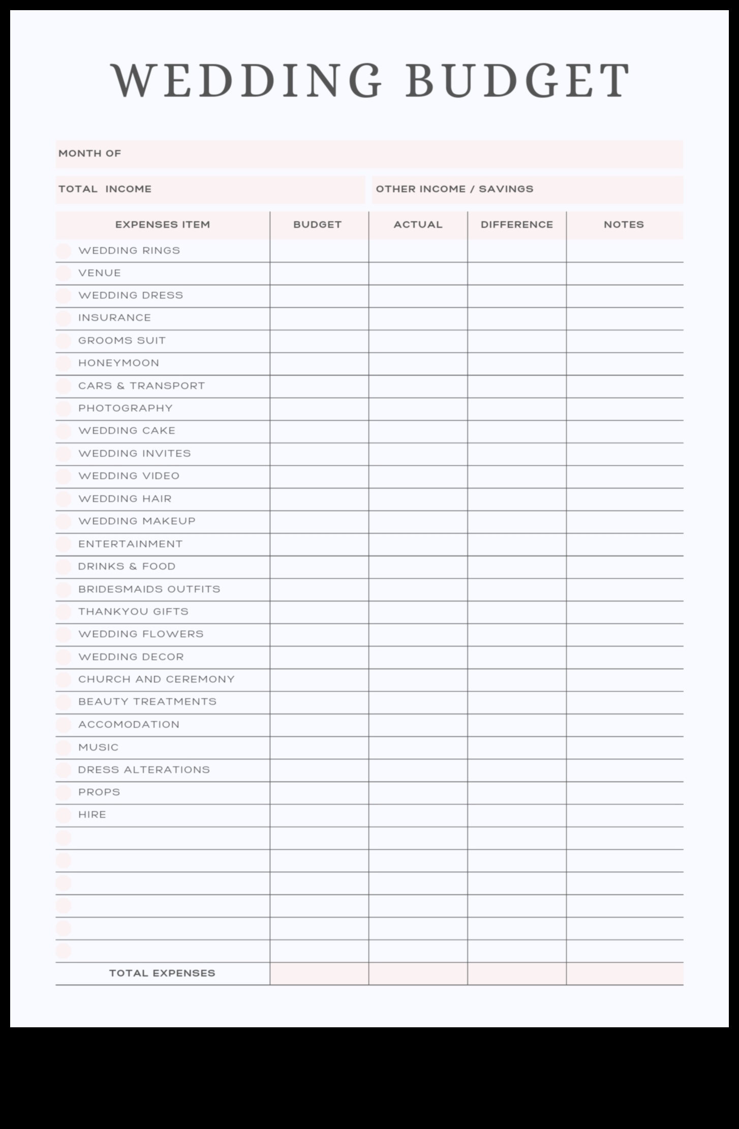 Affordable I Do's: Your Wedding Budget Blueprint