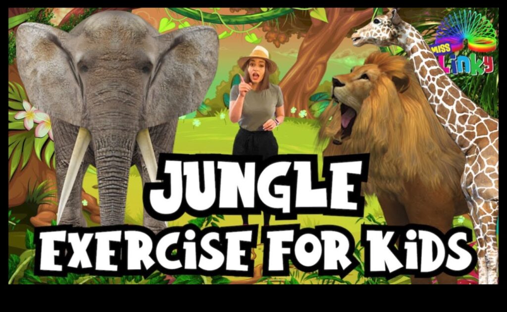 Animal Safari Fitness Go Wild with These Kids' Exercises 1