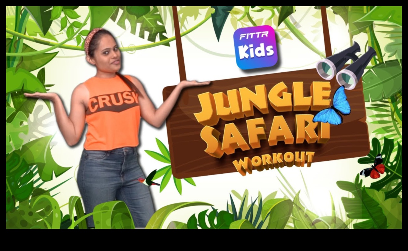 Animal Safari Fitness: Kids' Exercises with a Wild Twist