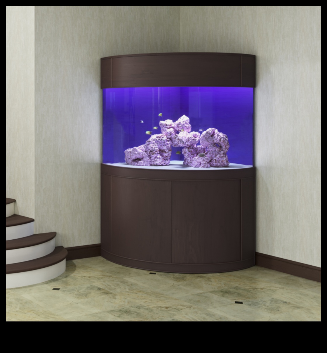 Aqua Accessory Alcove: Creating a Chic Corner in Your Fish Tank