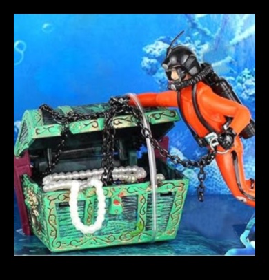Aquatic Adventures: Scuba Diving Decorations for Fish Tanks