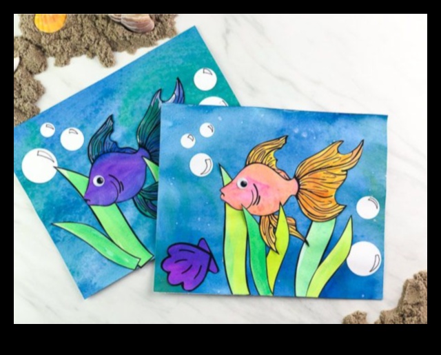 Aquatic Artistry Painting Activities for Fish in Safe Water 1