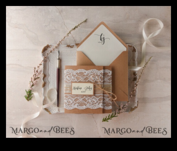 Artisanal Allure: Unveiling Wedding Invites