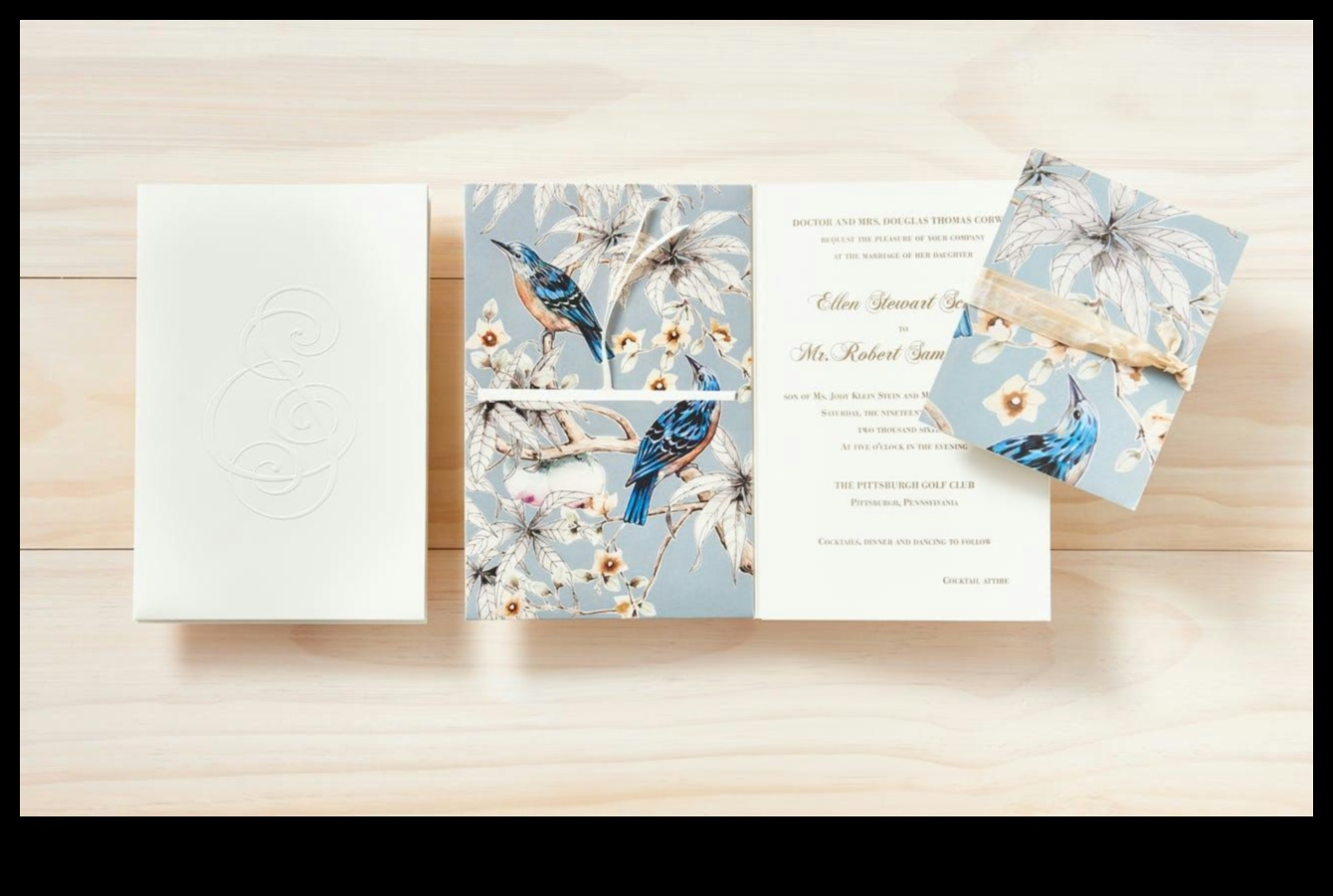 Artistic Impressions: Crafted Wedding Invites