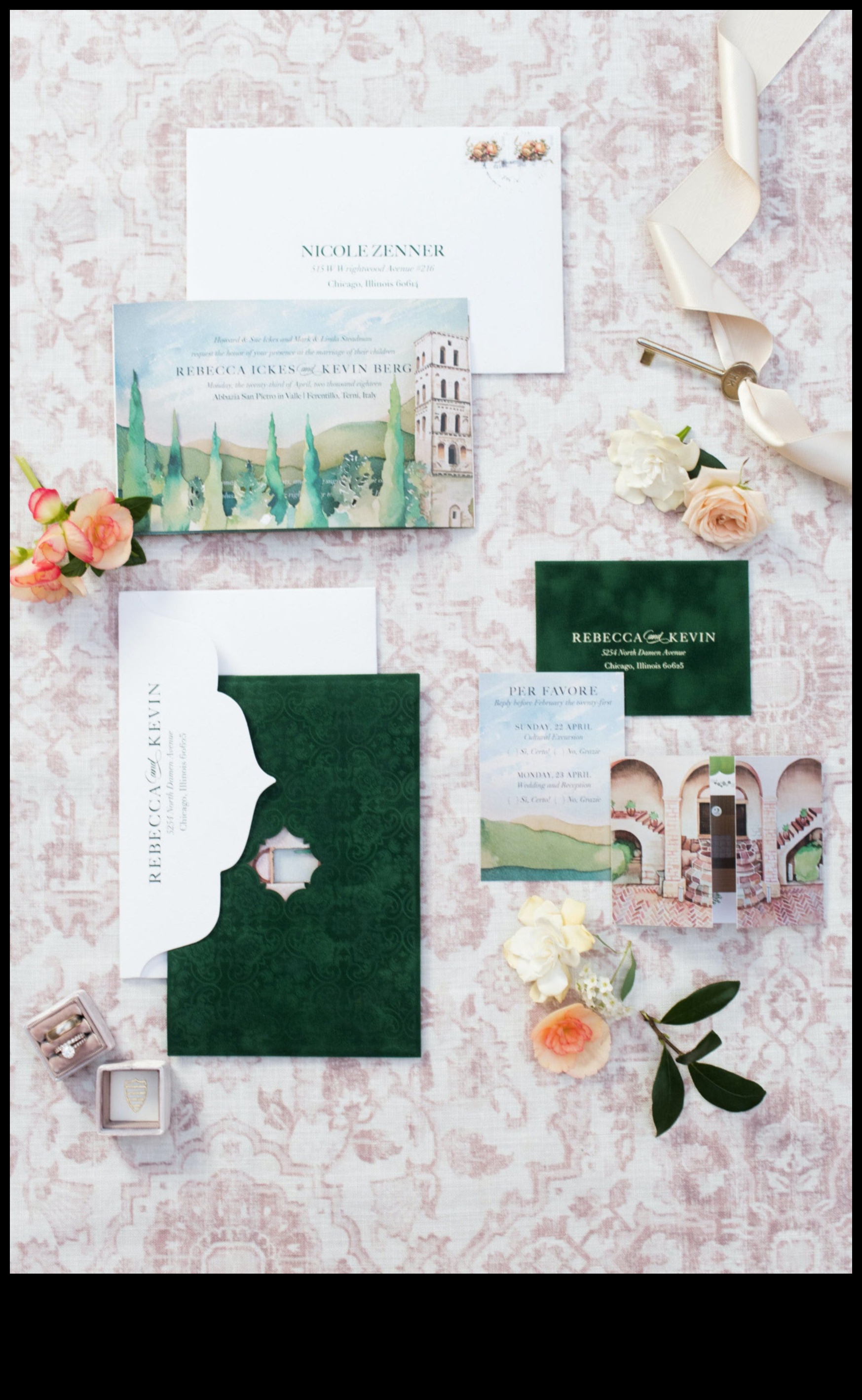 Artistry in Every Detail: Wedding Invitations