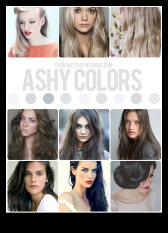Ashy Allure: Explore the Cool Undertones of Ash Hair Colors