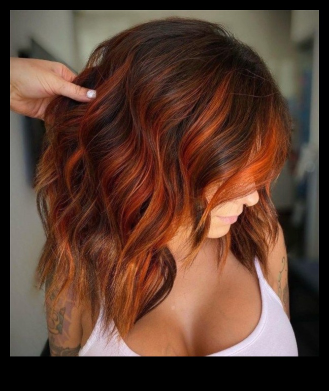 Auburn Artistry: Tips for Creative and Unique Auburn Hair Styling
