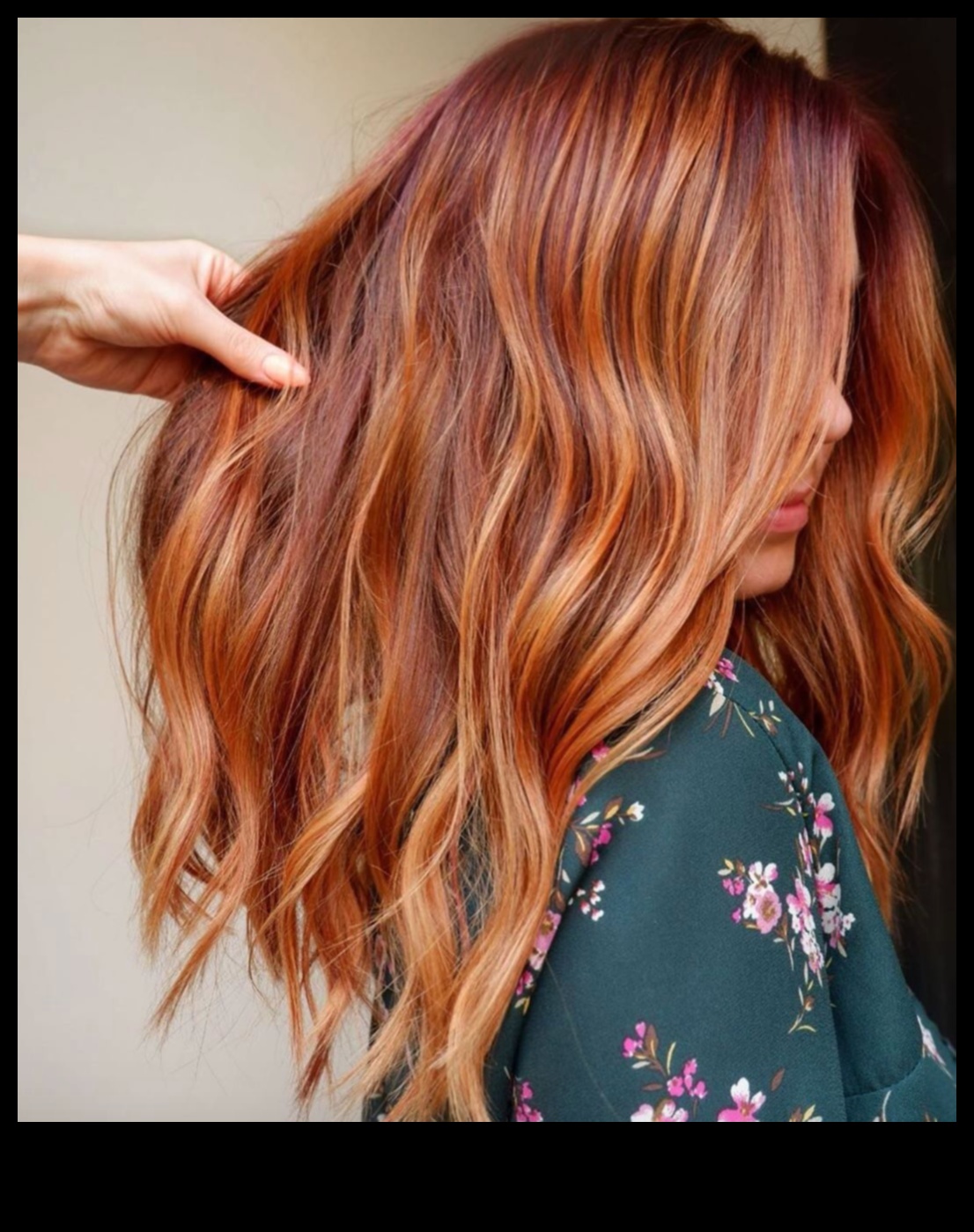 Auburn Balayage Bliss: Achieving a Sun-Kissed Auburn Look