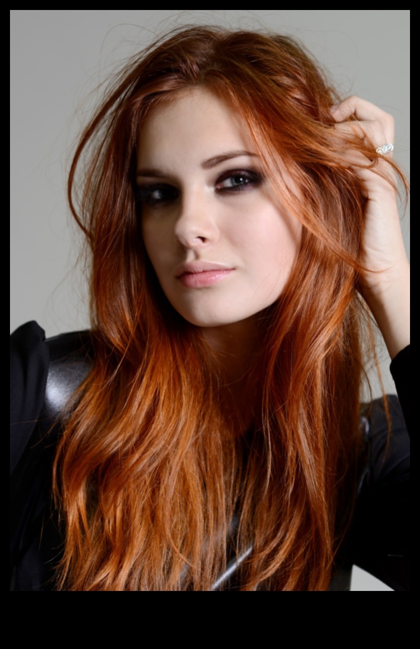 Auburn Essence: Expressing Personality through Auburn Hairstyles