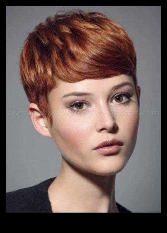 Auburn Pixie Power: Short and Sassy Hairstyles for a Bold Statement