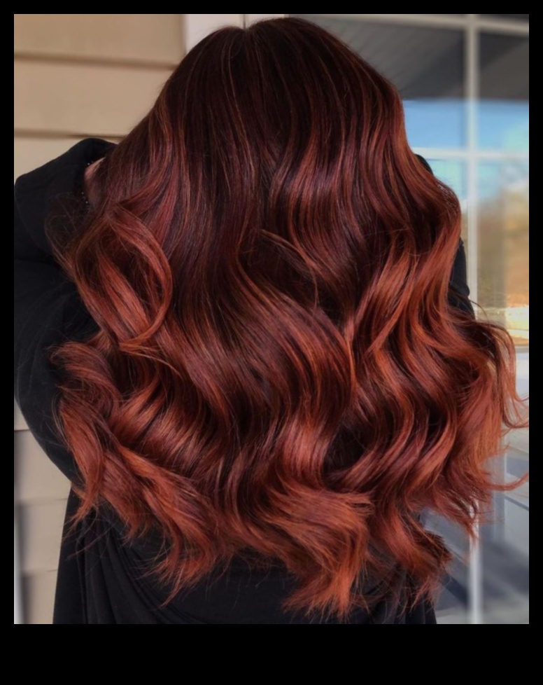 Autumn Auburn: Rich and Warm Red Hair Color Inspirations
