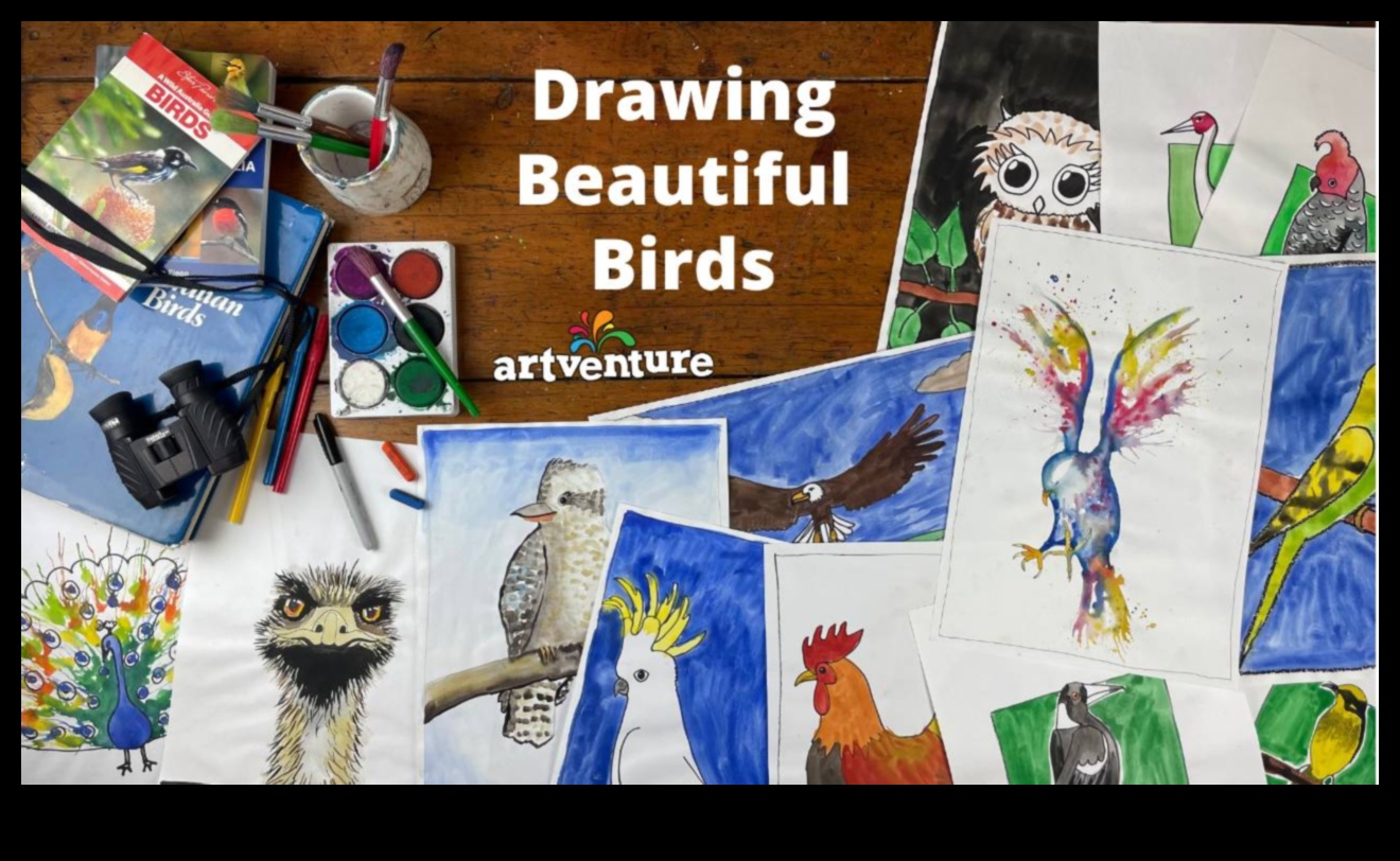 Avian Art Adventures: Encouraging Birds to Create Artwork