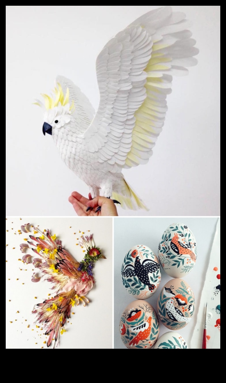 Avian Artistry: The Beauty of Birds in Various Art Forms