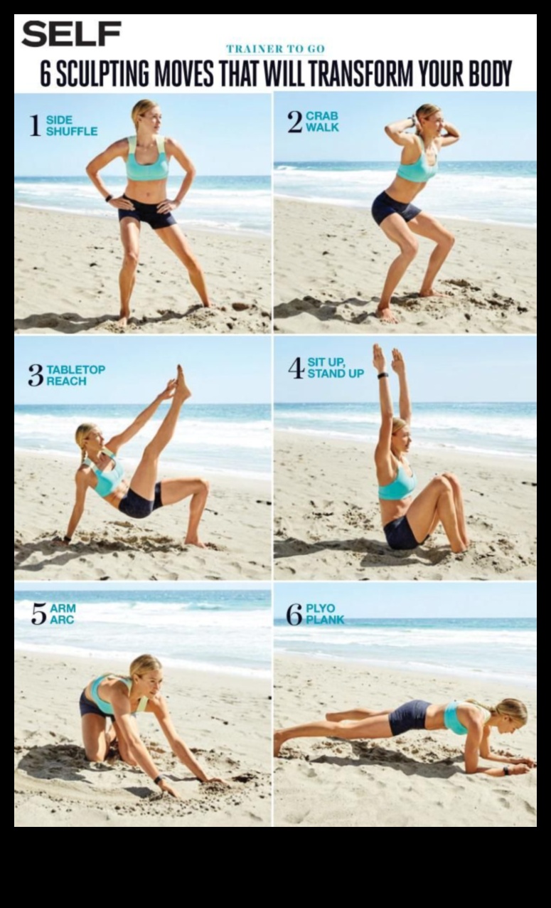 Beachside Burn: Coastal Outdoor Exercises for Fitness