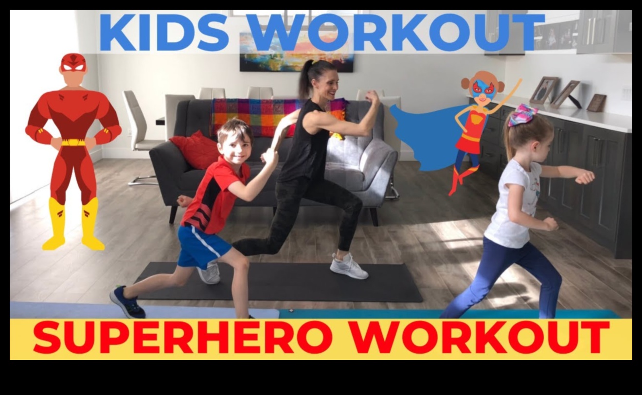 Become a Superhero with Dynamic and Imaginative Kids' Workouts 2 Superhero Stretches: Dynamic and Imaginative Kids' Workouts