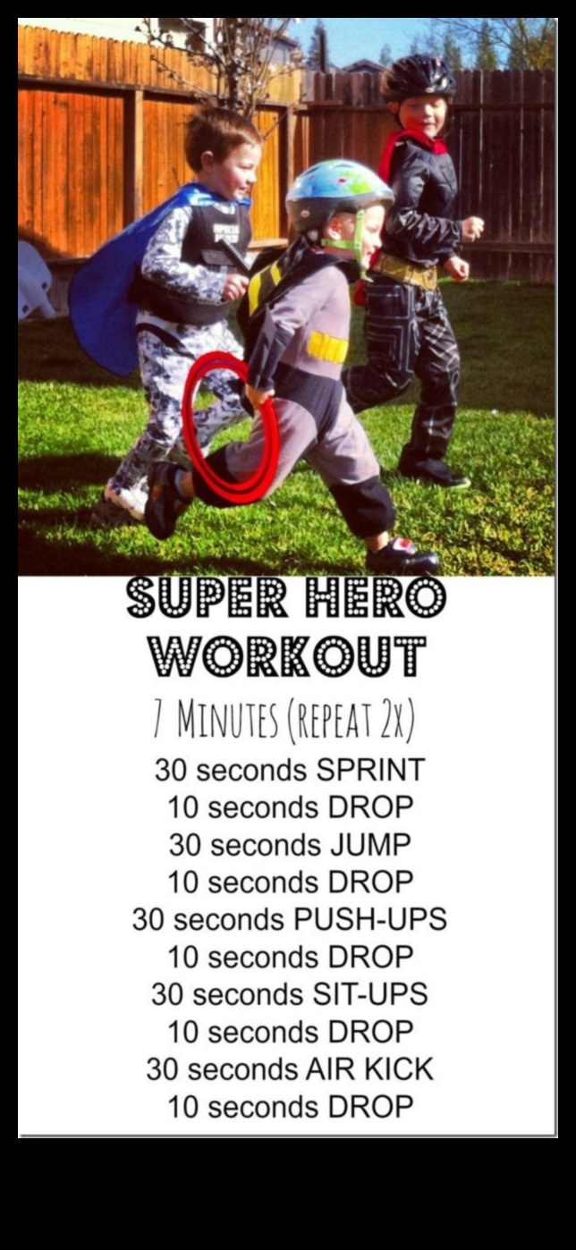 Become a Superhero with Dynamic and Imaginative Kids' Workouts 4 Superhero Stretches: Dynamic and Imaginative Kids' Workouts