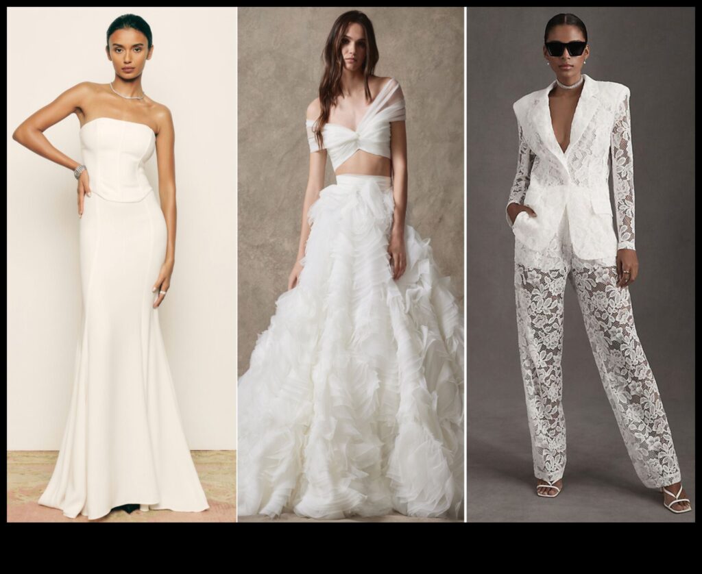Bridal Fashion Statements How to Tie the Knot with a Trendy Tie 1