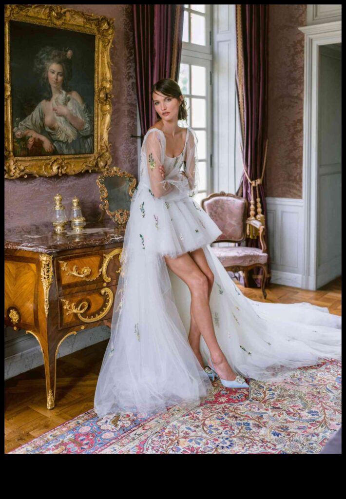 Bridal Gowns with a Futuristic Twist Trends for the Modern Bride 1