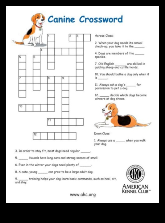 Canine Crosswords: Puzzling Through Fun Dog-Related Games