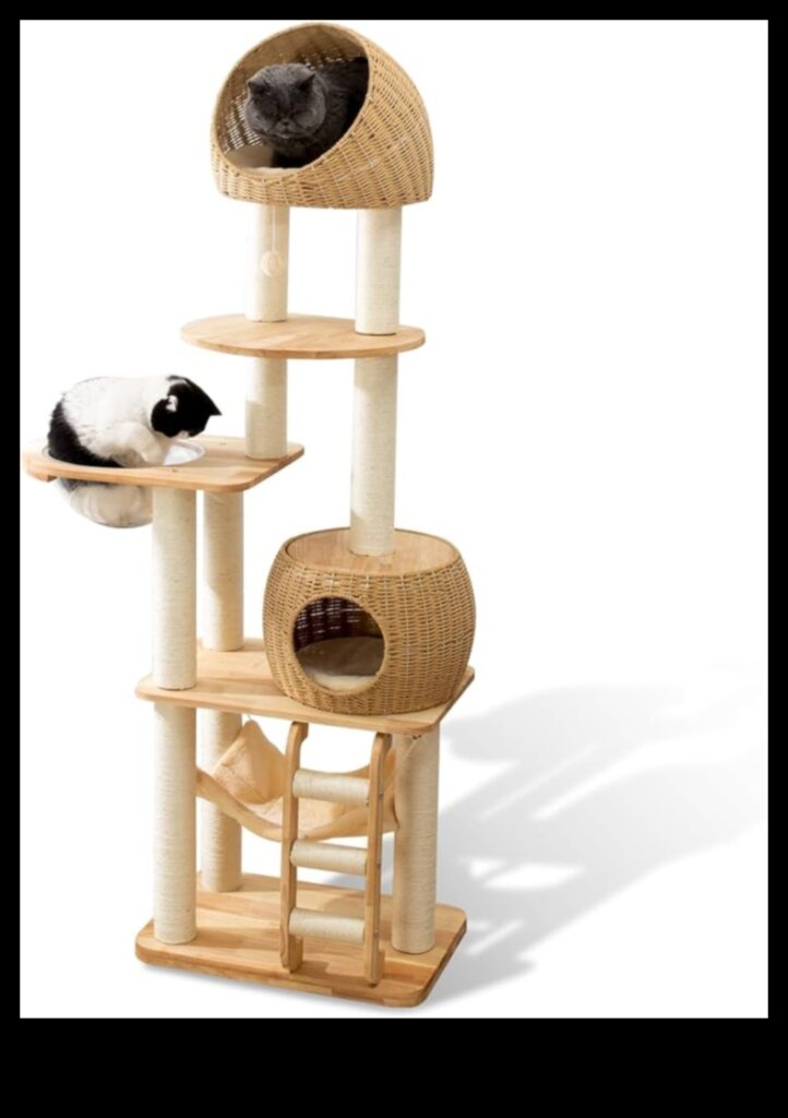 Cat Condo Crafting Continued Adding Comfortable Nooks 1