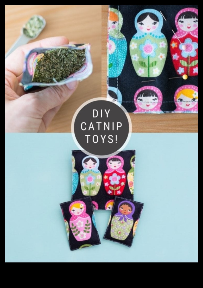 Catnip Crafts: Making DIY Toys Infused with Catnip