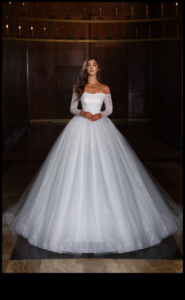 Celestial Charm Princess Wedding Gowns for Royalty 1