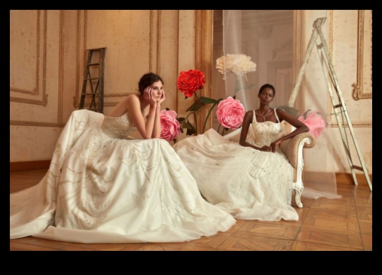 Charm in Ivory Timeless Bridal Attire for the Modern Bride 1