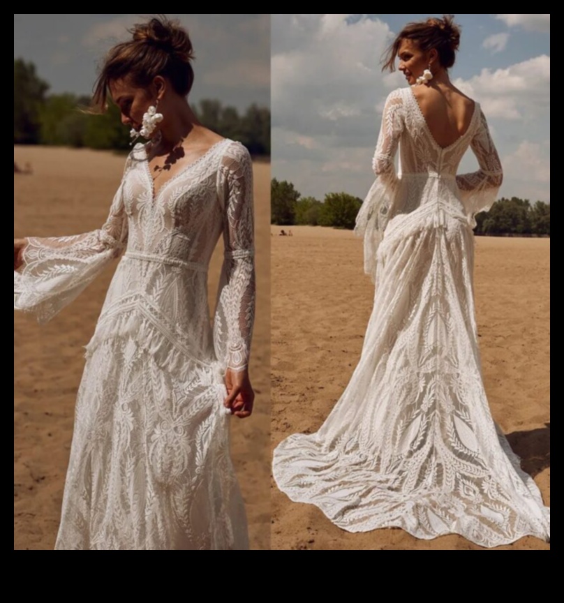 Chic Boho Beauty: Unveiling Dreamy Wedding Dresses