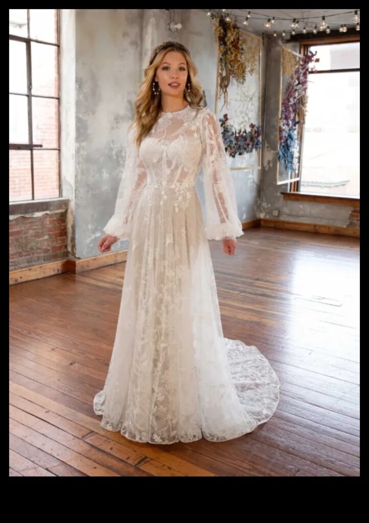 Chic Boho Bliss Effortless Bohemian Wedding Attire for the Modern Bride 1