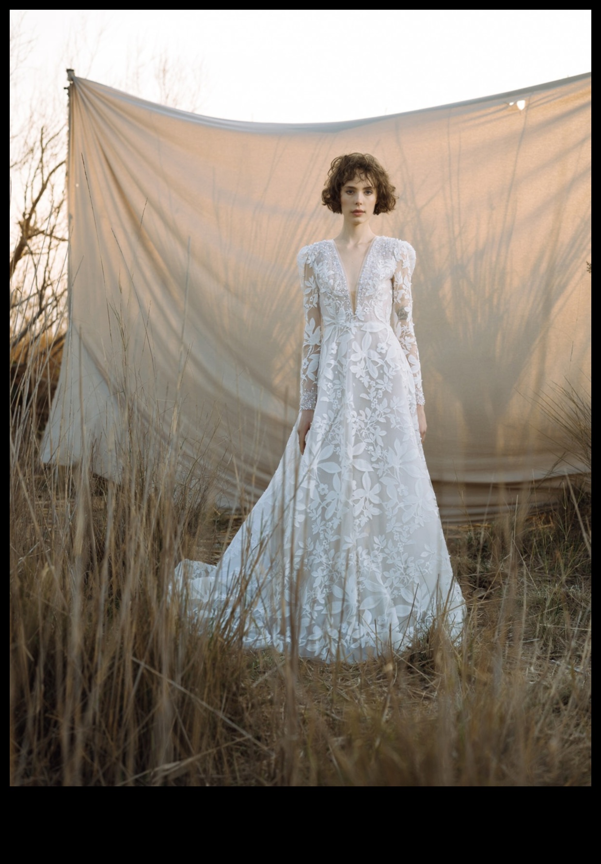 Chic Charisma: Unveiling Couture Bridal Magic