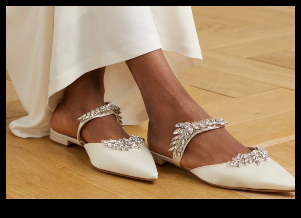 Chic Comfort: Bridal Shoes for Effortless Charm