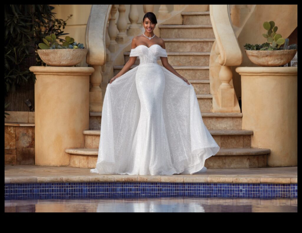 Chic Elegance Divine Bridal Beauty - A Timeless Classic for Your Special Day 1