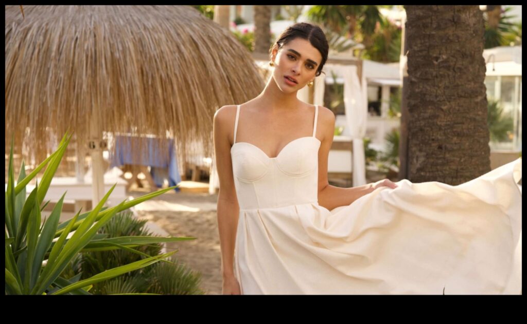 Chic Simplicity Modern Bridal Attire Unveiled for the Modern Bride 1