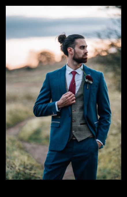 Chic Sophistication Groom's Attire Brilliance for a Modern Wedding 1