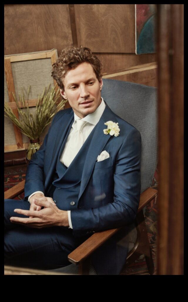 Chic Sophistication Groom's Attire Icons for a Timeless Wedding Day 1