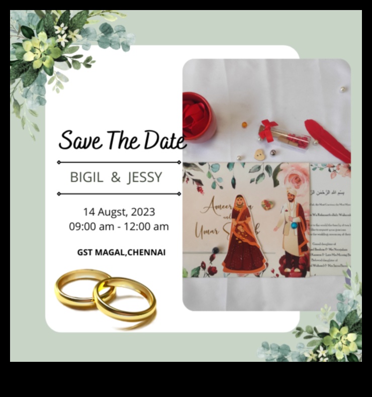 Chic Unveilings: Announce Your Love Story