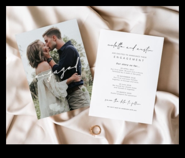 Chic Unveilings: Announce Your Love Story