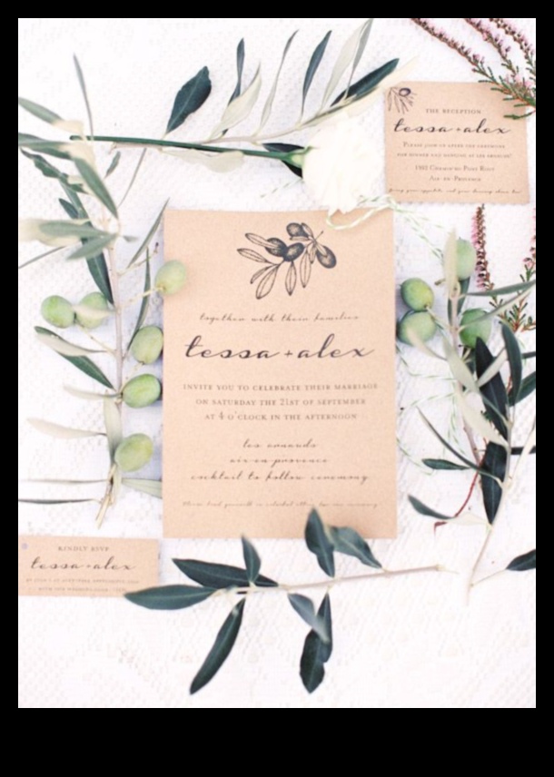 Chic Whispers Artistic Wedding Invitations That Will Make Your Guests Swoon 1
