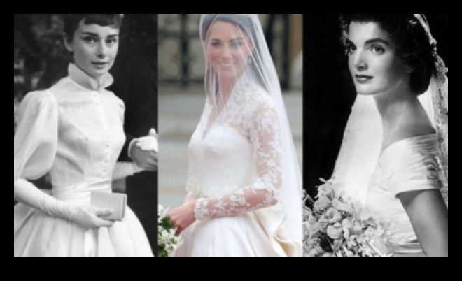 Classic Beauty Bridal Attire Icons from the Past and Present 1