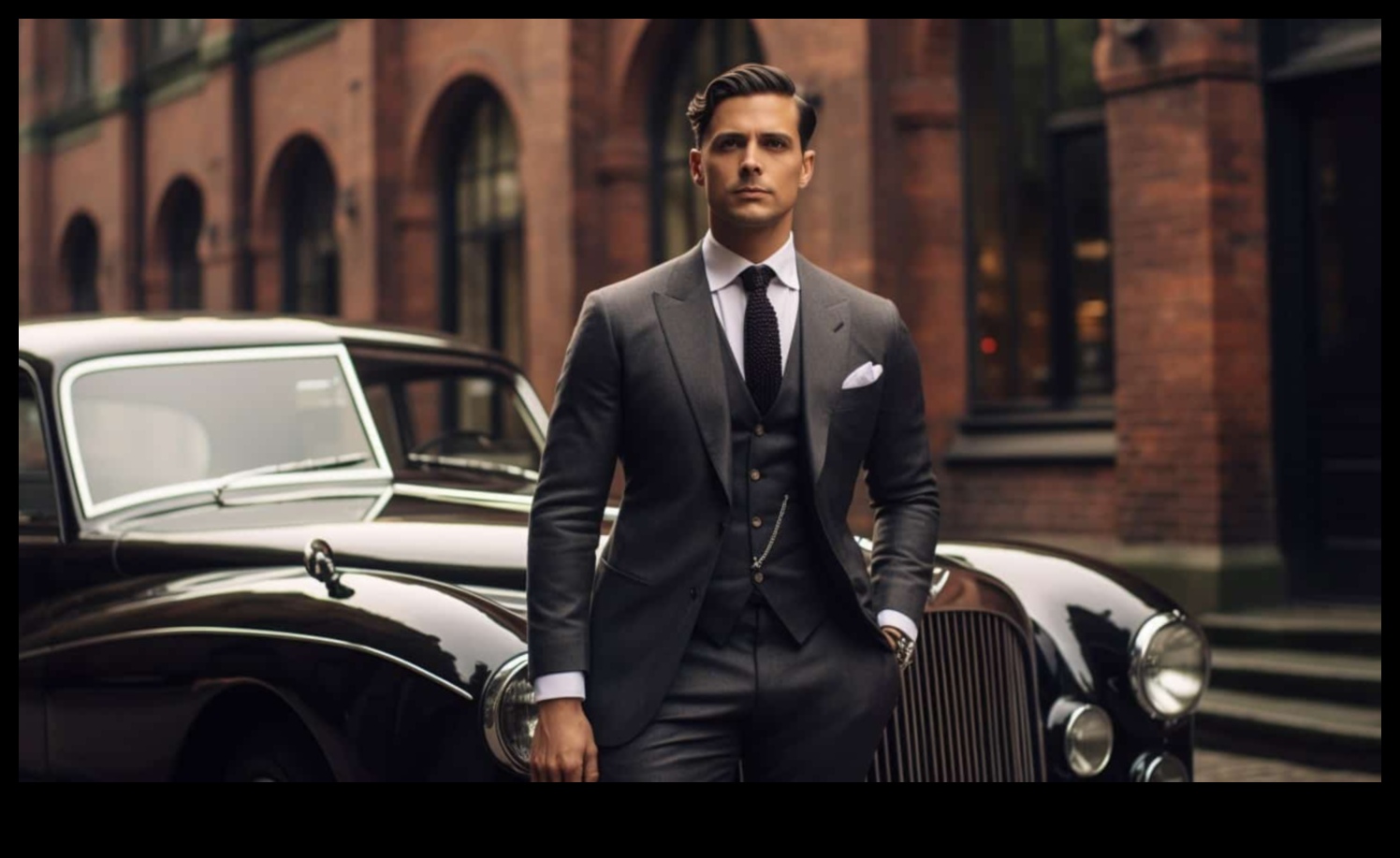 Classic Cool: Groom's Fashion Triumph