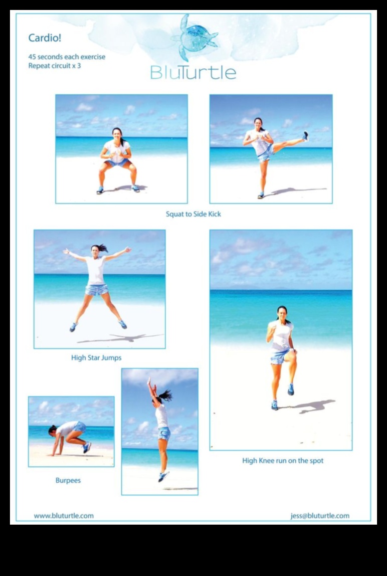 Coastal Cardio: Seashore Outdoor Exercises for Heart Health