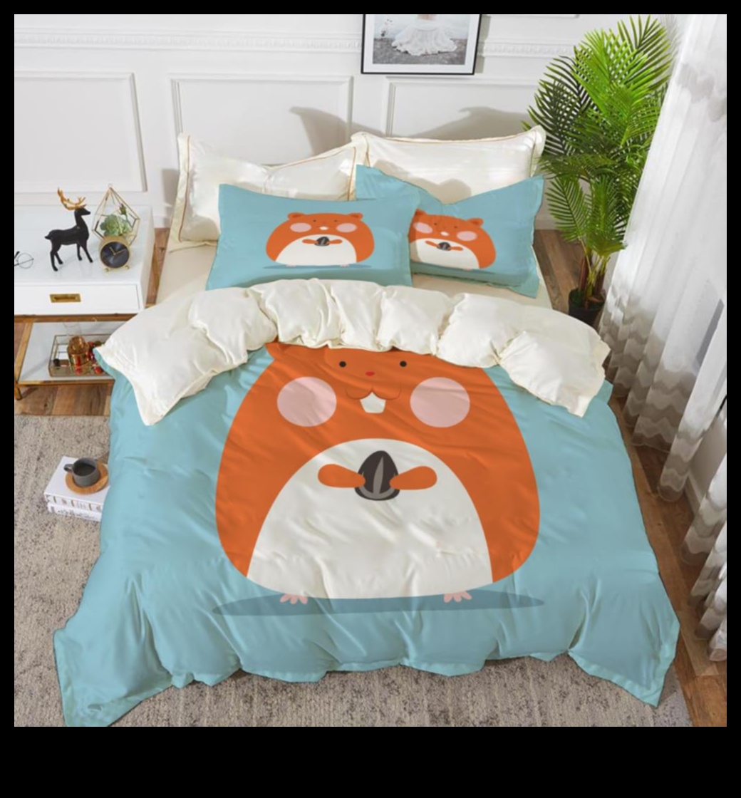 Coordinated Comfort: Choosing Bedding for Hamster Happiness