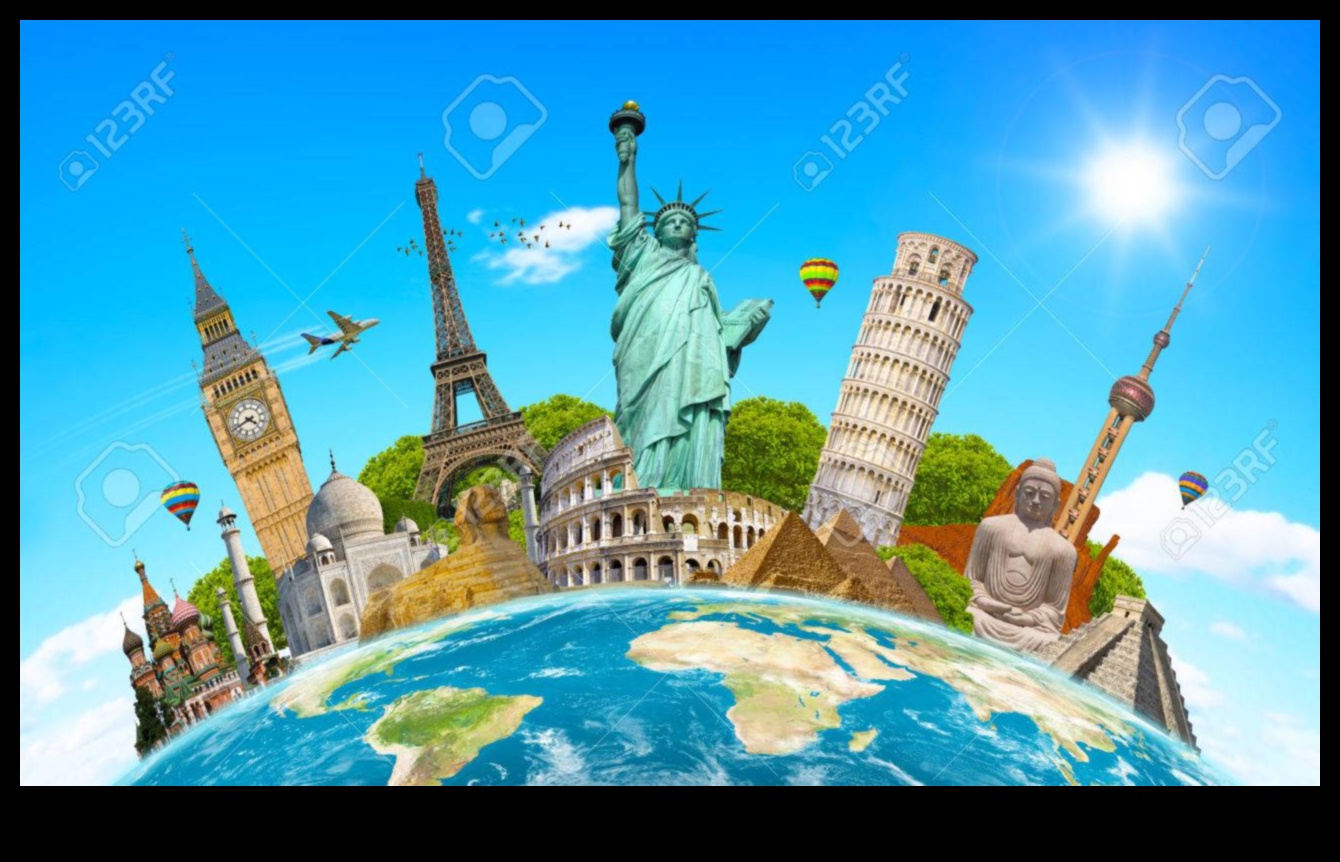 Cultural Signatures: World Landmarks in Focus