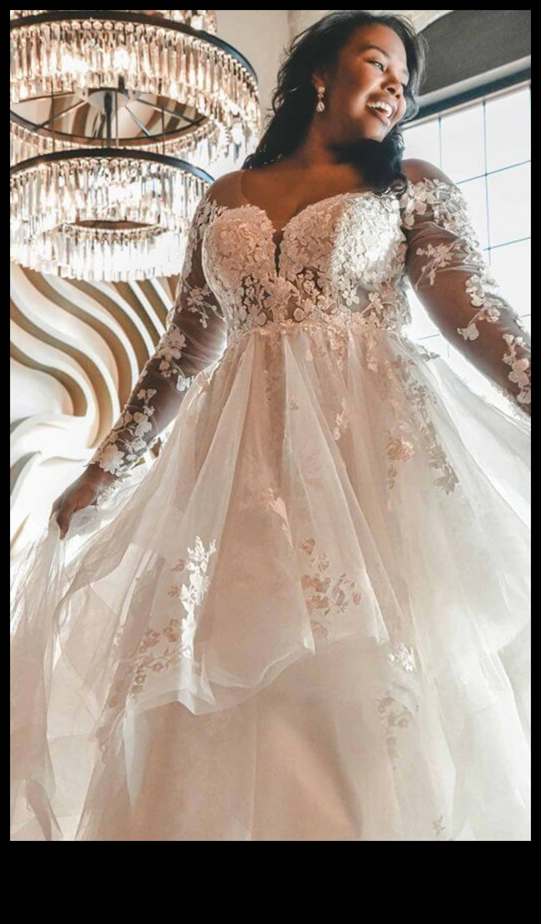 Curves in Bloom: Plus-Size Bridal Gowns Blossoming