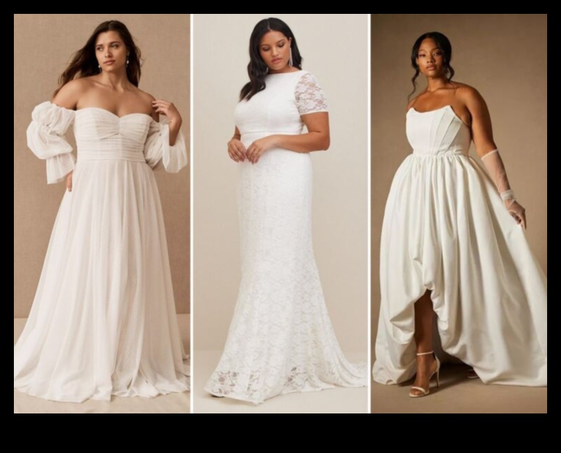Curves in Bloom: Plus-Size Bridal Gowns Blossoming