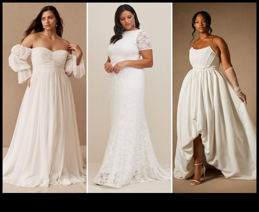 Curvy Elegance Plus-Size Bridal Gowns for Radiant Brides 1