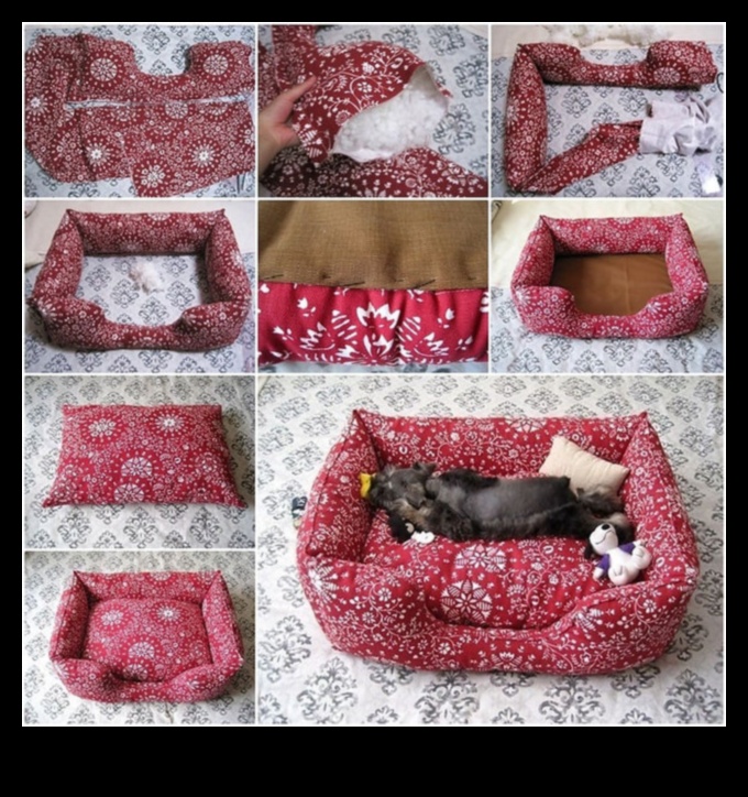 DIY Doggy Beds Creating Comfortable Retreats for Your Pup 4 DIY Doggy Beds: Creating Comfortable Retreats for Your Pup