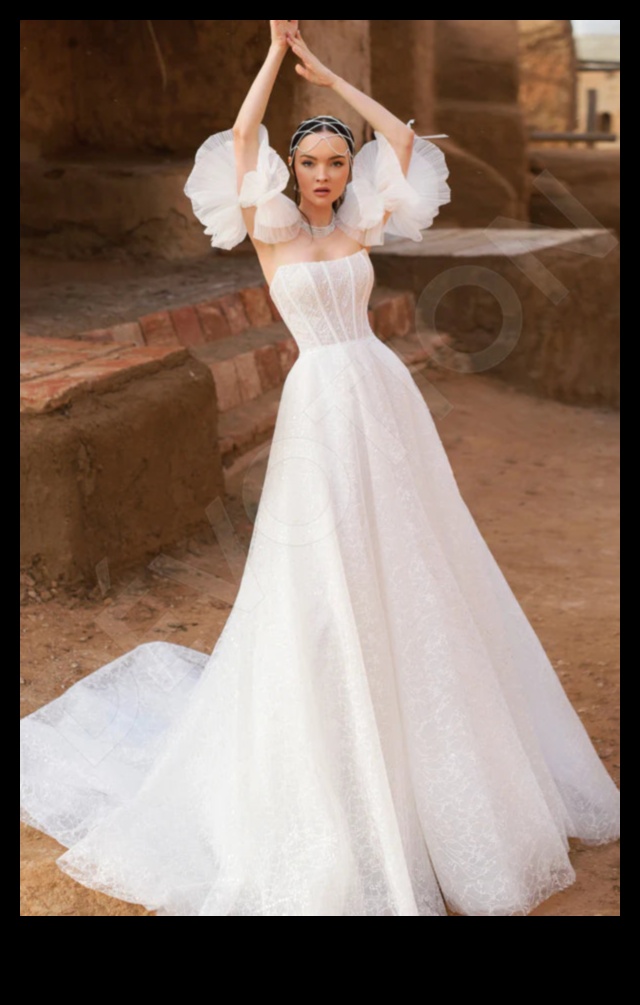 Dazzling in White: A Symphony of Bridal Attire Beauty